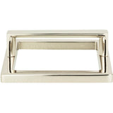 Atlas - Tableau  Square Base and Top 3 Inch (c-c) Polished Nickel - Polished Nickel