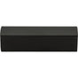 Atlas - T Bar Pull 1 1/4 Inch (c-c) Matte Black - Matte Black