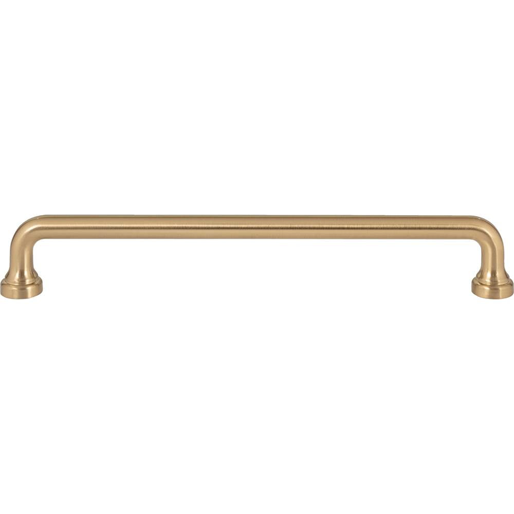 Atlas - Malin Pull 7 9/16 Inch (c-c) Warm Brass - Warm Brass