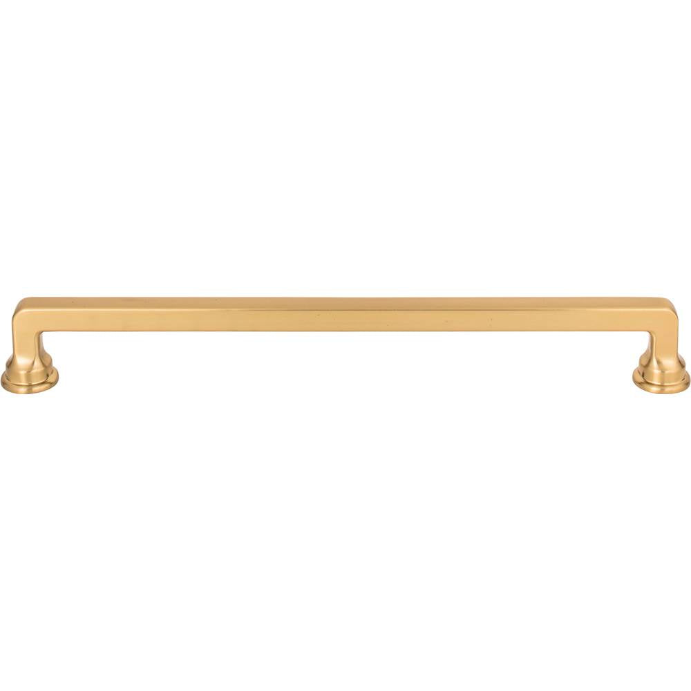 Atlas - Oskar Pull 8 13/16 Inch (c-c) Warm Brass - Warm Brass