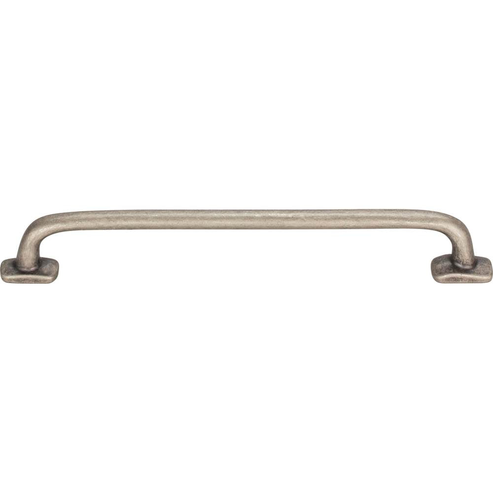 Atlas - Distressed Pull 6 5/16 Inch (c-c) Pewter - Pewter
