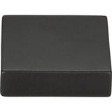 Atlas - Thin Square Knob 1 1/4 Inch Modern Bronze - Modern Bronze