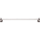 Atlas - Sutton Place Bath Towel Bar 18 Inch Single Polished Nickel - Polished Nickel
