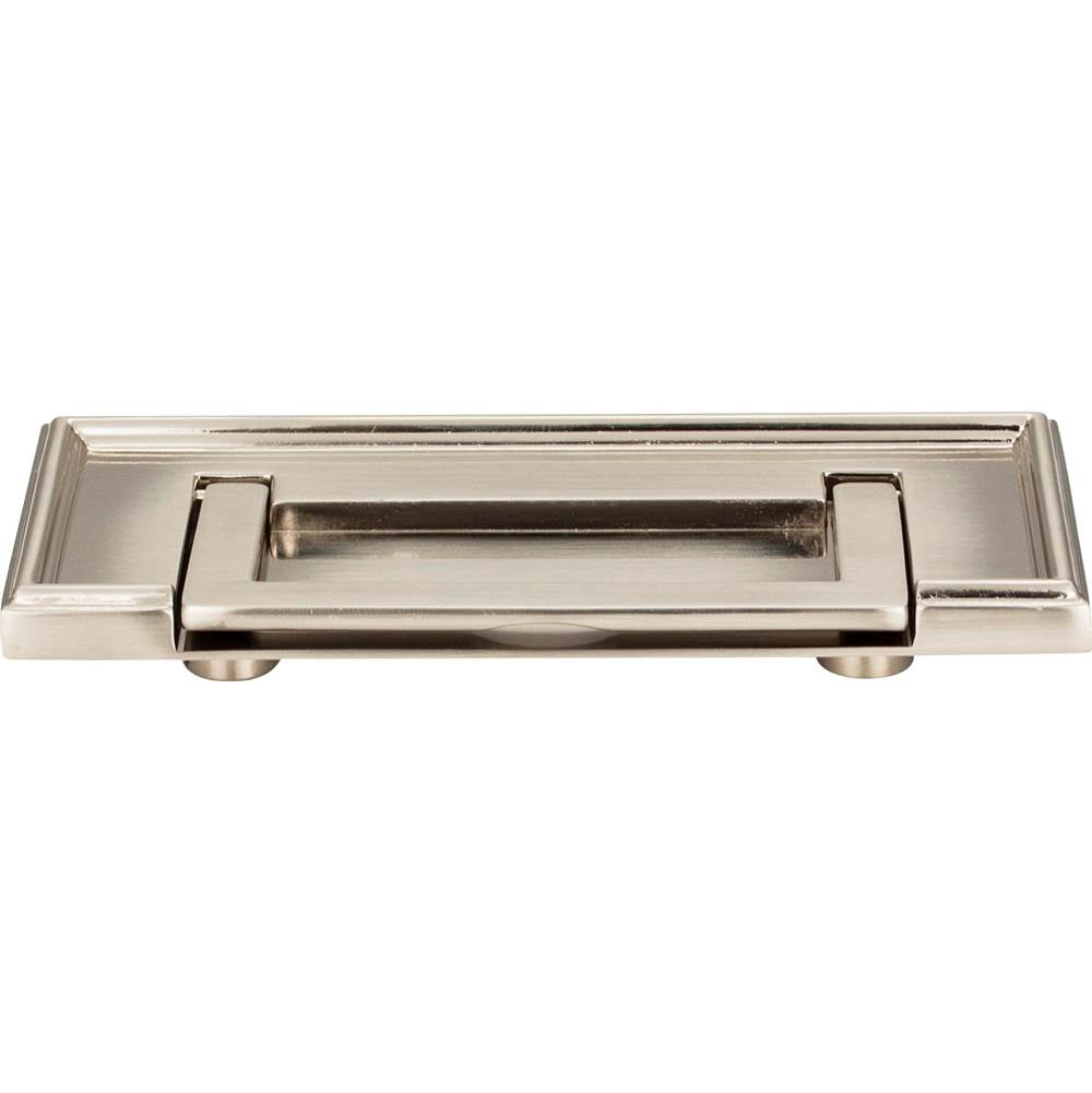 Atlas - Campaign Rope Drop Pull 3 Inch (c-c) Brushed Nickel - Brushed Nickel