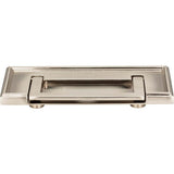 Atlas - Campaign Rope Drop Pull 3 Inch (c-c) Brushed Nickel - Brushed Nickel