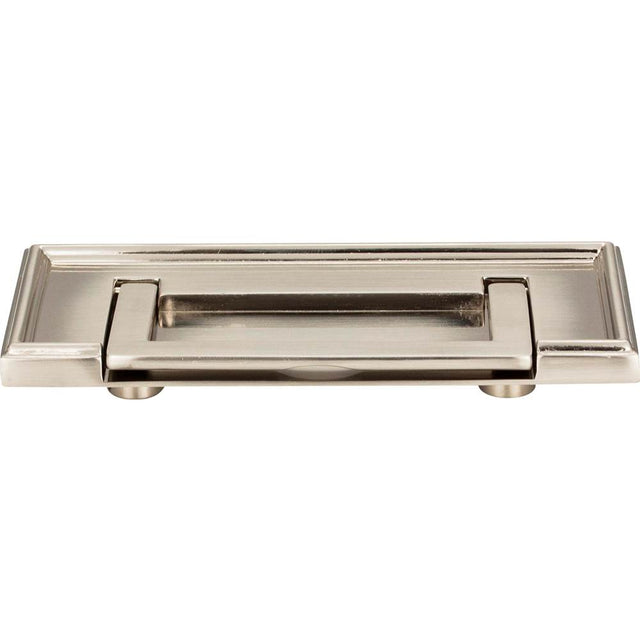 Atlas - Campaign Rope Drop Pull 3 Inch (c-c) Brushed Nickel - Brushed Nickel
