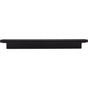 Atlas - Kayden Pull 8 13/16 Inch (c-c) Matte Black - Matte Black