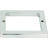 Atlas - Tableau Square Base 2 1/2 Inch Polished Chrome - Polished Chrome
