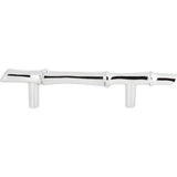 Atlas - Bamboo Pull 3 Inch (c-c) Polished Chrome - Polished Chrome