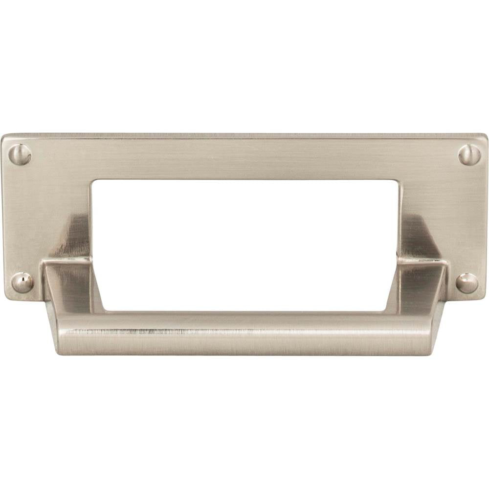 Atlas - Bradbury Cup Pull 3 Inch (c-c) Brushed Nickel - Brushed Nickel
