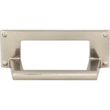 Atlas - Bradbury Cup Pull 3 Inch (c-c) Brushed Nickel - Brushed Nickel