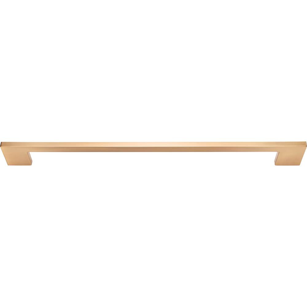 Thin Square Appliance Pull 18 Inch (c-c) Brushed Nickel