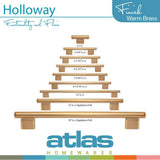 Holloway Appliance Pull 18 Inch (c-c) Matte Black