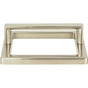 Atlas - Tableau  Square Base and Top 3 Inch (c-c) Brushed Nickel - Brushed Nickel