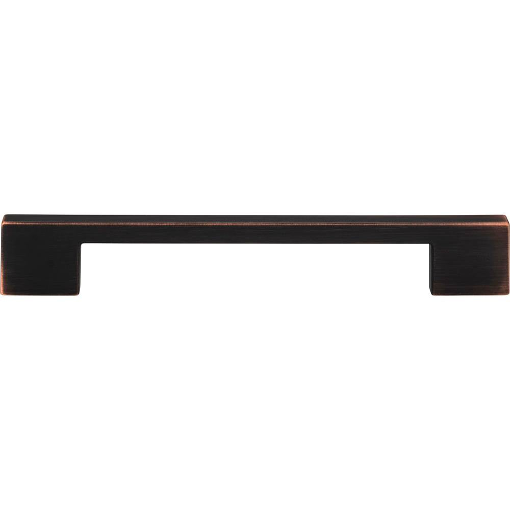 Atlas - Thin Square Pull 7 9/16 Inch (c-c) Venetian Bronze - Venetian Bronze