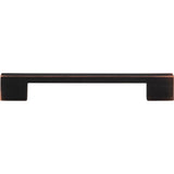 Atlas - Thin Square Pull 7 9/16 Inch (c-c) Venetian Bronze - Venetian Bronze