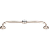Atlas - Legacy Crystal Bracelet Pull 5 1/16 Inch (c-c) Brushed Nickel - Brushed Nickel
