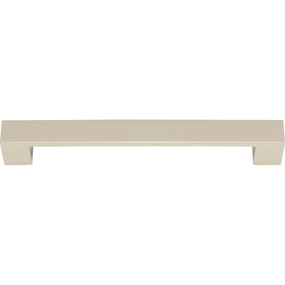Wide Square Pull 7 9/16 Inch (c-c) Matte Black