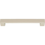 Wide Square Pull 7 9/16 Inch (c-c) Matte Black