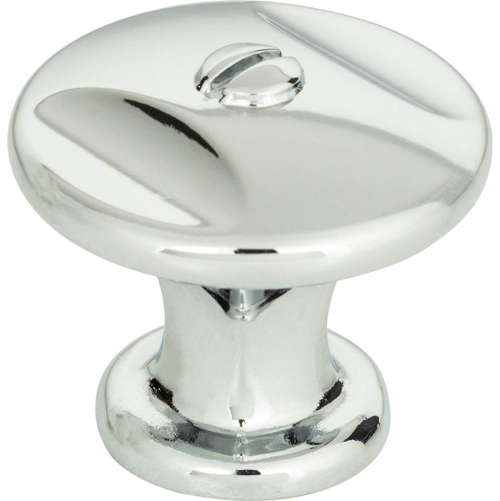 Ergo Knob 1 3/8 Inch Brushed Nickel