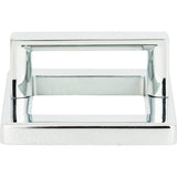 Atlas - Tableau Square Base and Top 1 13/16 Inch (c-c) Polished Chrome - Polished Chrome