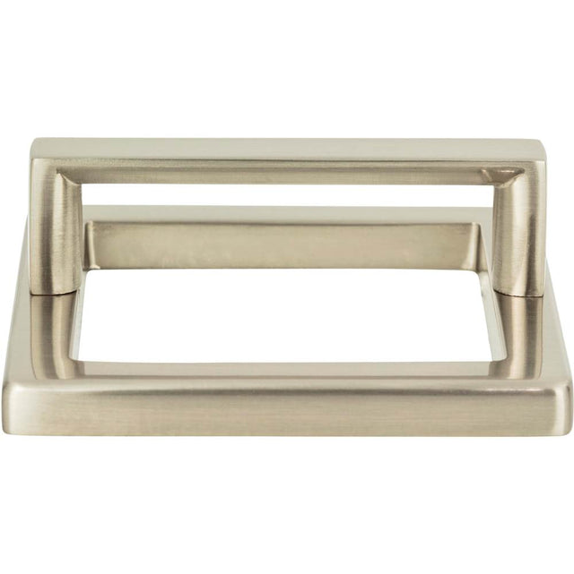 Atlas - Tableau Square Base and Top 2 1/2 Inch (c-c) Brushed Nickel - Brushed Nickel