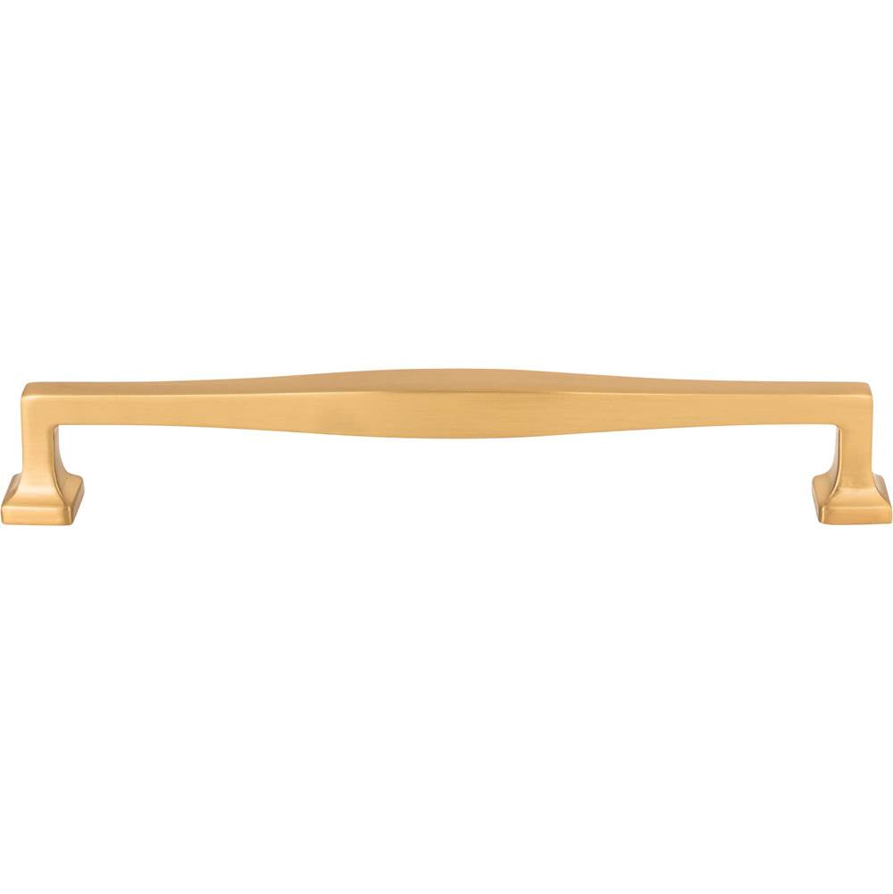 Atlas - Kate Pull 7 9/16 Inch (c-c) Warm Brass - Warm Brass