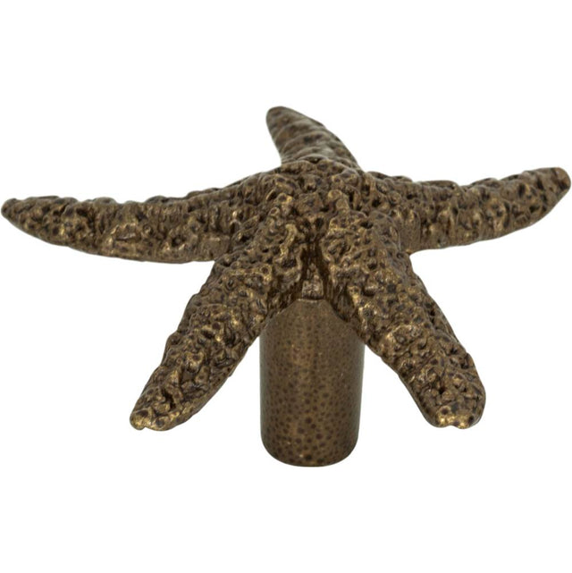 Atlas - Starfish Knob 2 Inch Burnished Bronze - Burnished Bronze