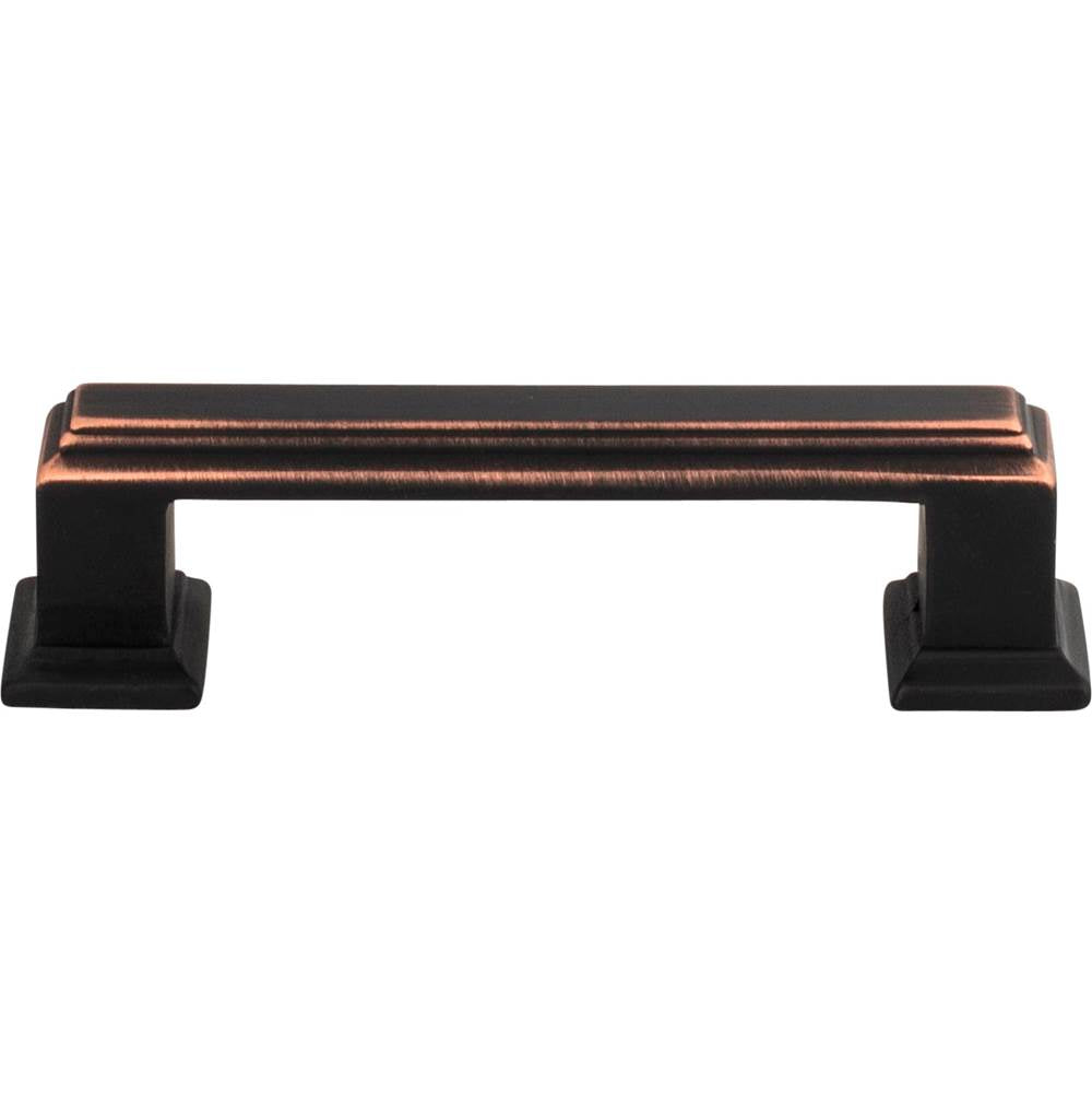 Atlas - Sutton Place Pull 3 Inch (c-c) Venetian Bronze - Venetian Bronze