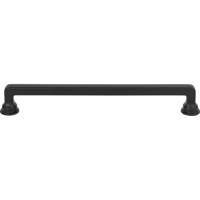Atlas - Oskar Pull 7 9/16 Inch (c-c) Matte Black - Matte Black