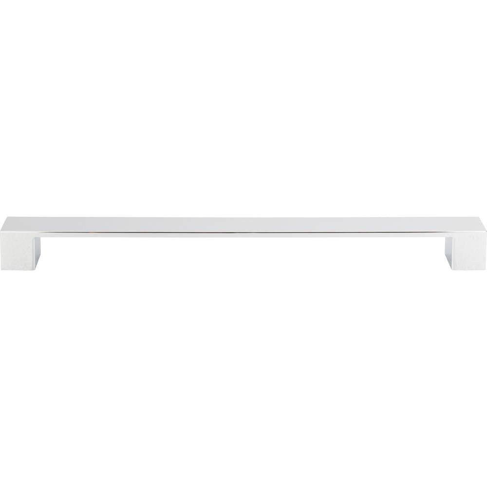 Atlas - Wide Square Pull 11 5/16 Inch (c-c) Polished Chrome - Polished Chrome