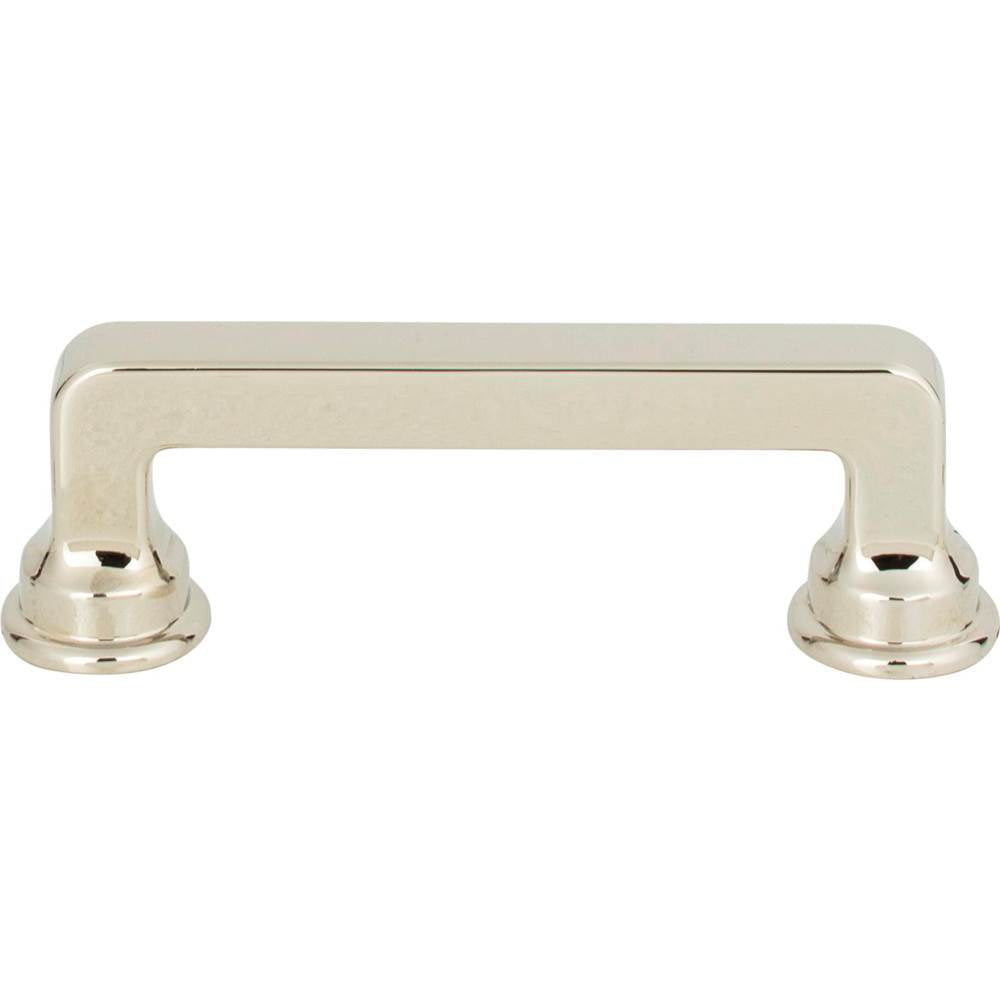 Atlas - Oskar Pull 3 Inch (c-c) Polished Nickel - Polished Nickel