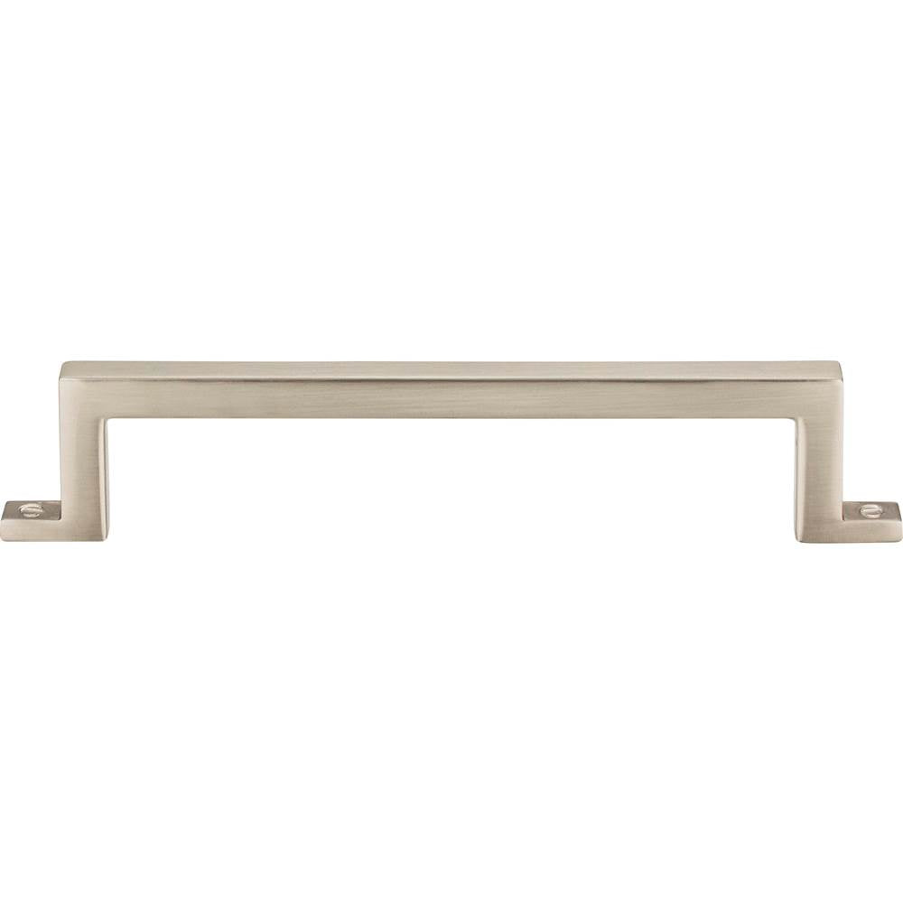 Atlas - Campaign Bar Pull 5 1/16 Inch (c-c) Brushed Nickel - Brushed Nickel