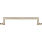Atlas - Campaign Bar Pull 5 1/16 Inch (c-c) Brushed Nickel - Brushed Nickel