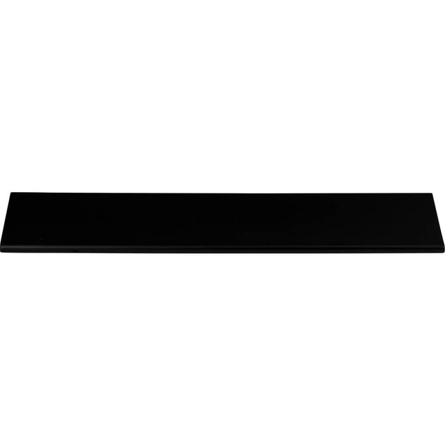 Atlas - Tab Edge Pull 8 13/16 Inch (c-c) Matte Black - Matte Black