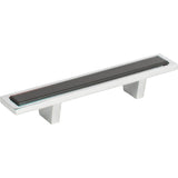 Spa Black Pull 3 Inch (c-c) Brushed Nickel