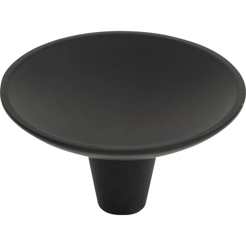 Atlas - Dap Round Knob 2 Inch Matte Black - Matte Black