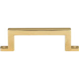 Atlas - Campaign Bar Pull 3 Inch (c-c) Polished Brass - Polished Brass
