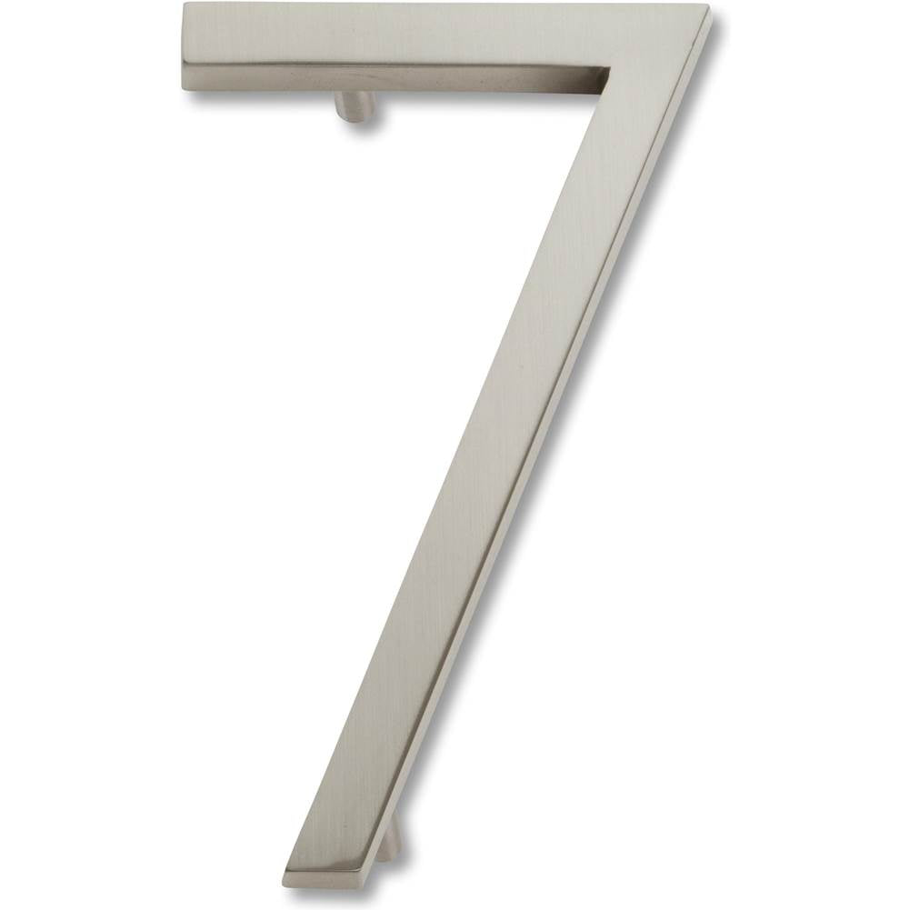 Atlas - Modern Avalon No.7  Brushed Nickel - Brushed Nickel