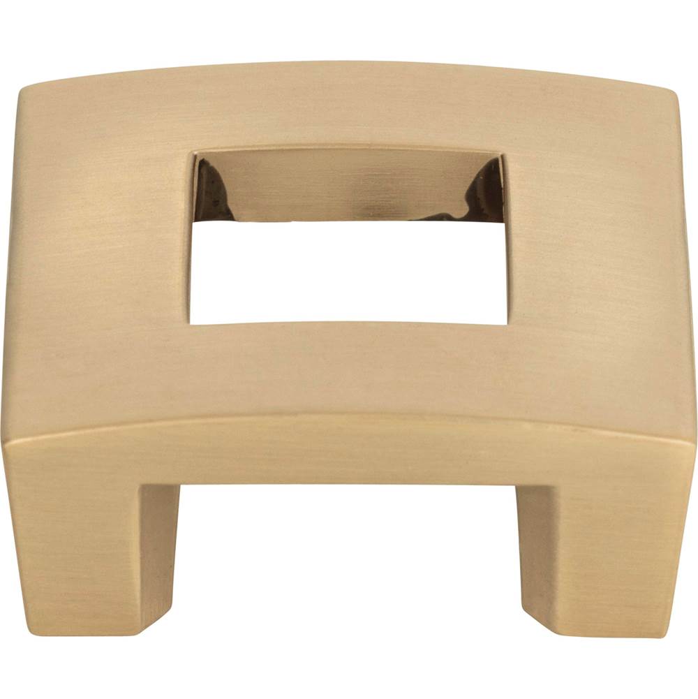 Atlas - Centinel Square Knob 1 1/4 Inch (c-c) Champagne - Champagne