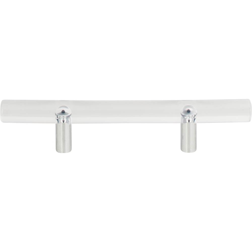 Atlas - Optimism Rail Pull 3 Inch (c-c) Polished Chrome - Polished Chrome