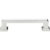 Atlas - Sutton Place Pull 3 3/4 Inch (c-c) Polished Chrome - Polished Chrome