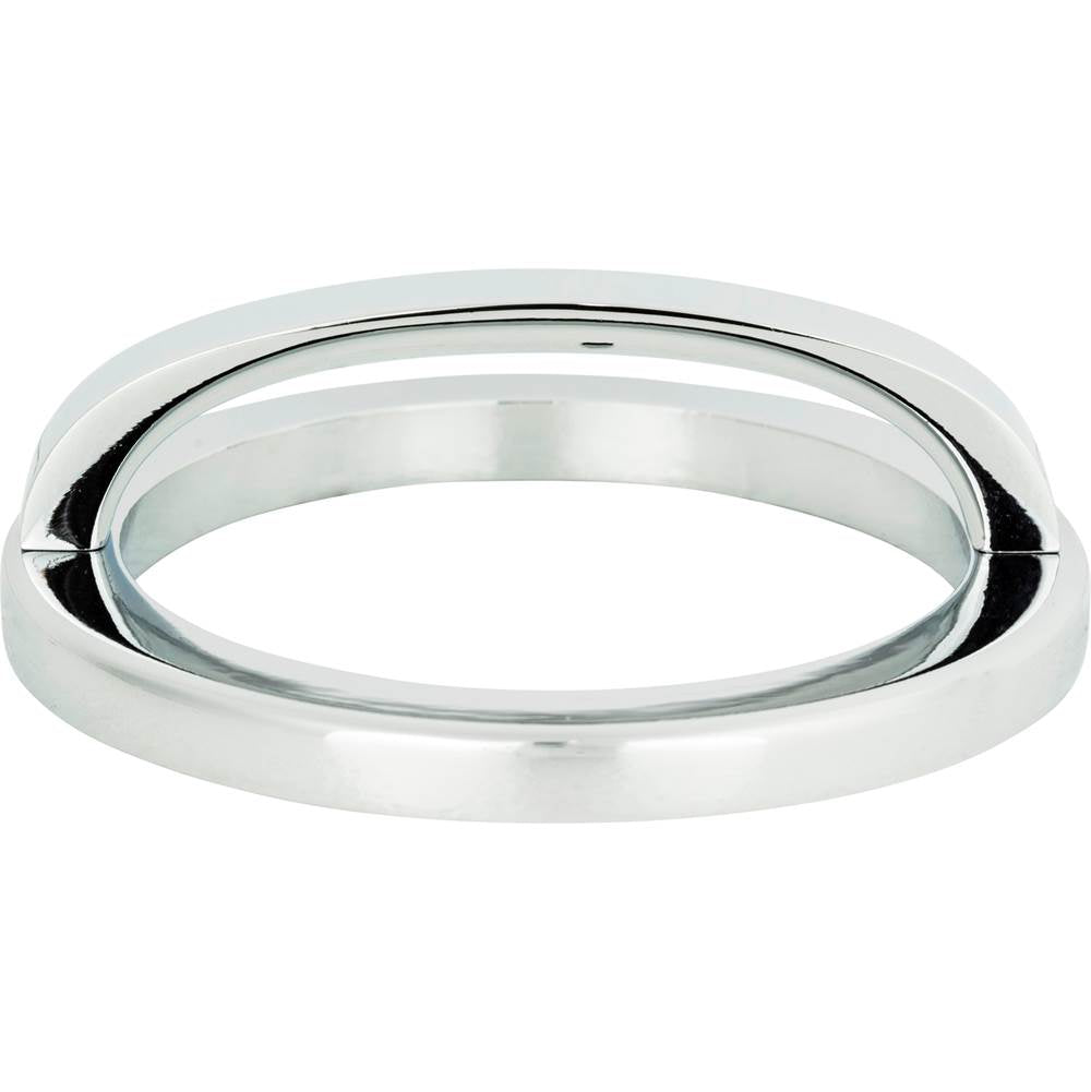Atlas - Tableau Round Base and Top 3 Inch (c-c) Polished Chrome - Polished Chrome