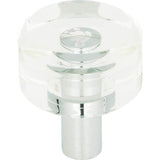 Atlas - Optimism Round Knob 1 3/16 Inch Polished Chrome - Polished Chrome