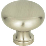 Atlas - Round Knob 1 1/4 Inch Brushed Nickel - Brushed Nickel