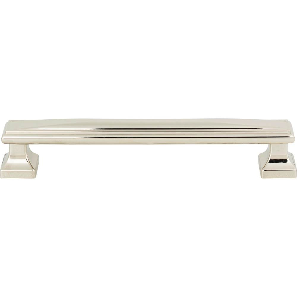 Atlas - Wadsworth Pull 6 5/16 Inch (c-c) Polished Nickel - Polished Nickel