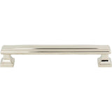 Atlas - Wadsworth Pull 6 5/16 Inch (c-c) Polished Nickel - Polished Nickel