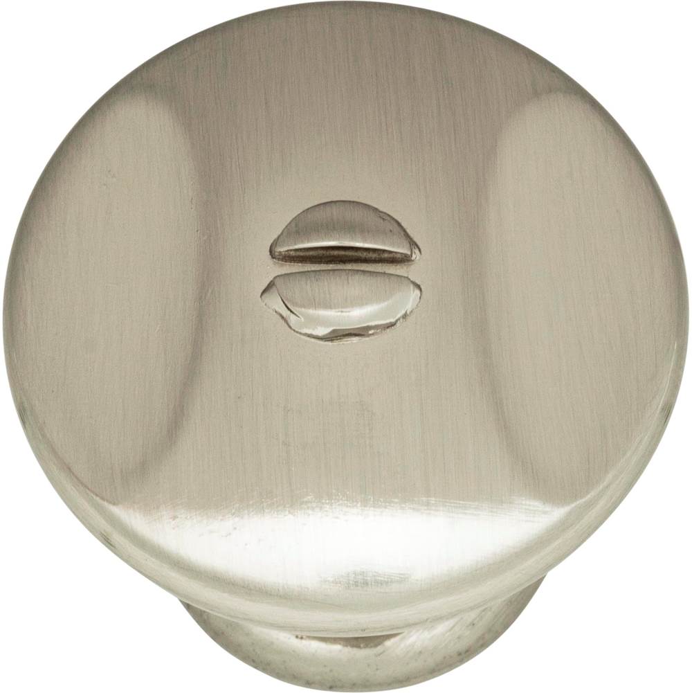 Ergo Knob 1 3/8 Inch Brushed Nickel