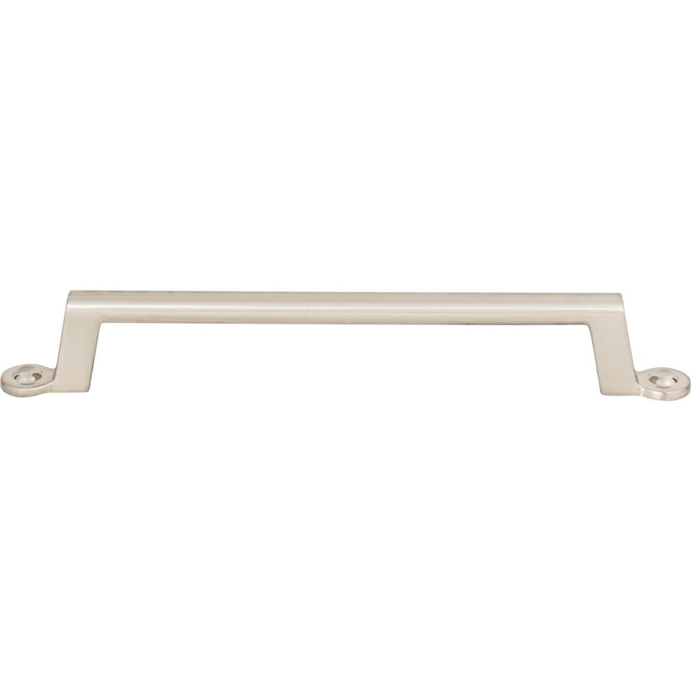 Atlas - Bradbury Pull 6 5/16 Inch (c-c) Brushed Nickel - Brushed Nickel