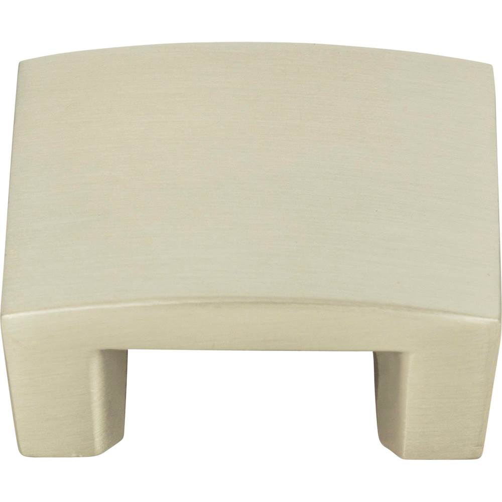Atlas - Centinel Solid Knob 1 1/4 Inch (c-c) Brushed Nickel - Brushed Nickel